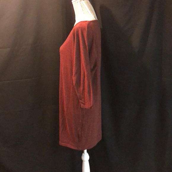 Old Navy Shirt Dress - XSmall - Maroon - Picture 2 of 8